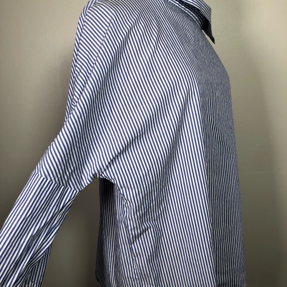 Aritzia Babaton Abram striped long sleeve blouse - Picture 11 of 14